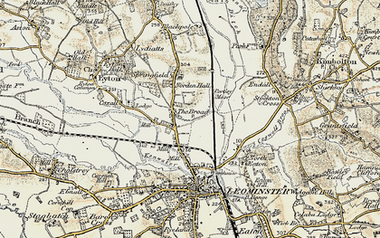Old map of Broad, The in 1900-1902