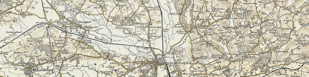 Old map of Broad, The in 1900-1902