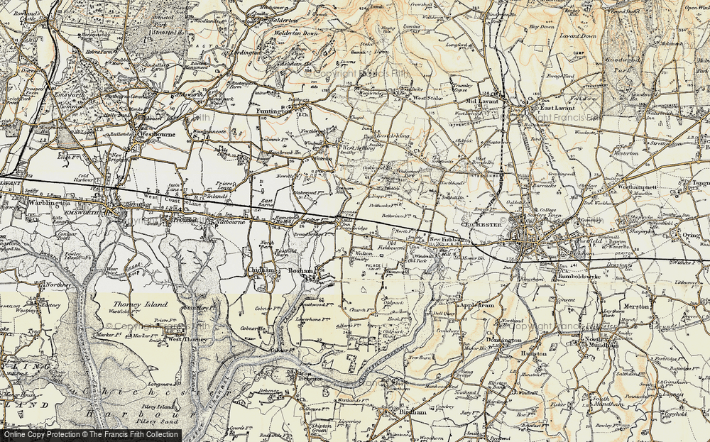 Old Map of Broadbridge, 1897-1899 in 1897-1899
