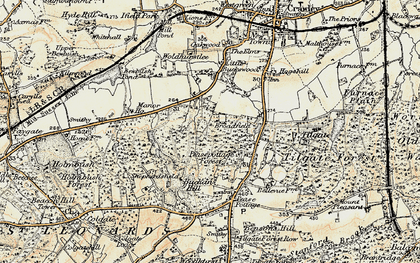 Old map of Buchan Country Park in 1898-1909