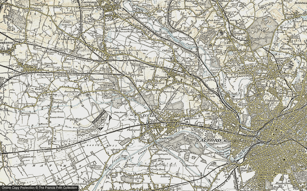 Old Map of Broadoak Park, 1903 in 1903