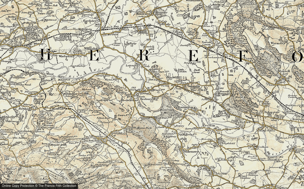 Brobury, 1900-1901