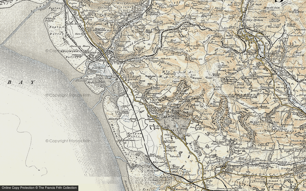 Old Map of Brombil, 1900-1901 in 1900-1901