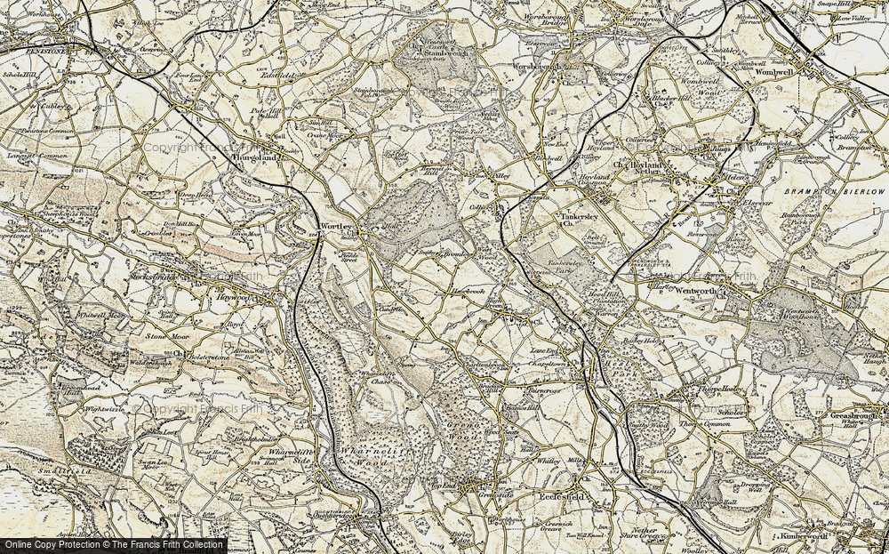 Old Map of Bromley, 1903 in 1903