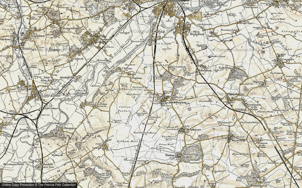 Old Map of Brook Hill, 1902-1903 in 1902-1903