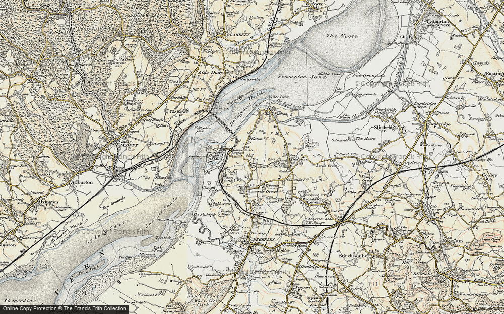 Old Map of Brookend, 1899-1900 in 1899-1900