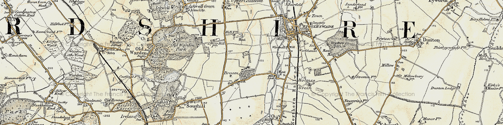 Old map of Broom in 1898-1901