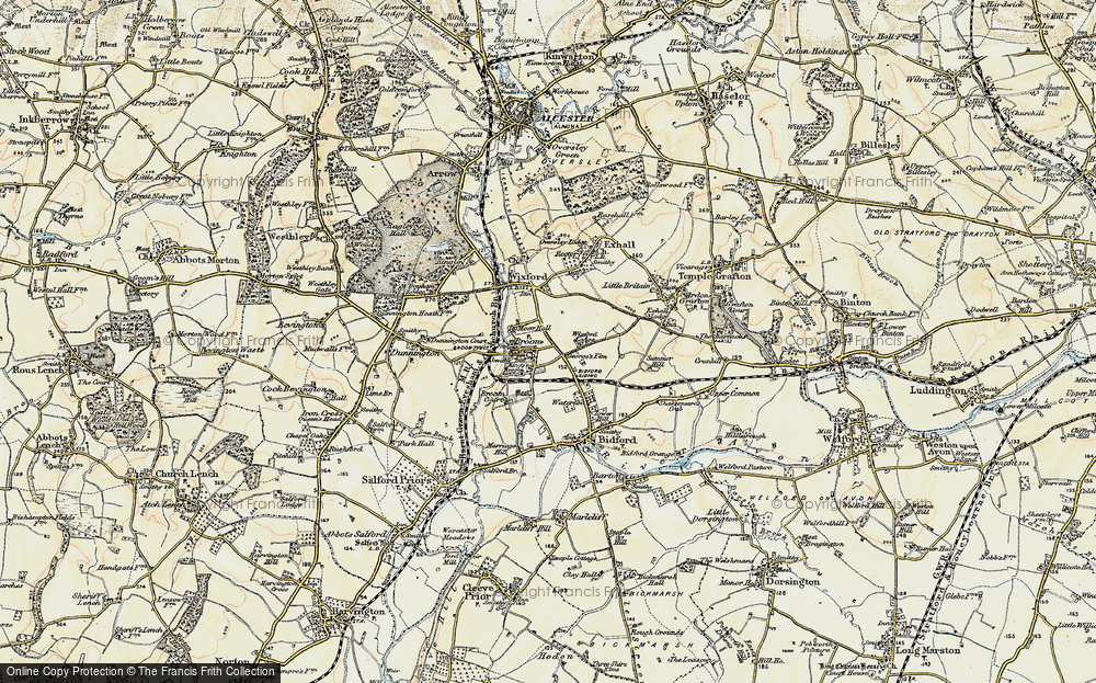 Old Map of Broom, 1899-1901 in 1899-1901