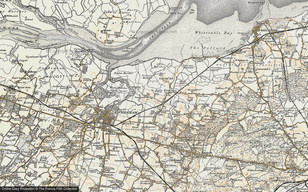 Old Map of Broom Street, 1897-1898 in 1897-1898