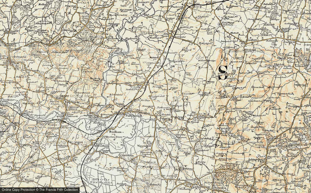 Old Map of Broomershill, 1897-1900 in 1897-1900