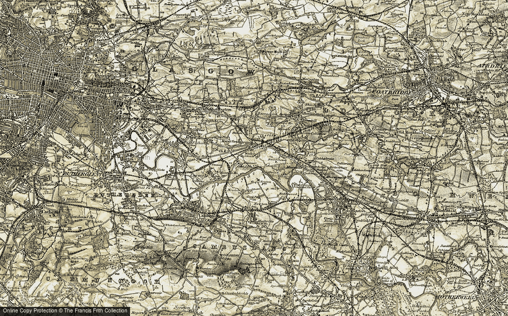 Old Map of Broomhouse, 1904-1905 in 1904-1905