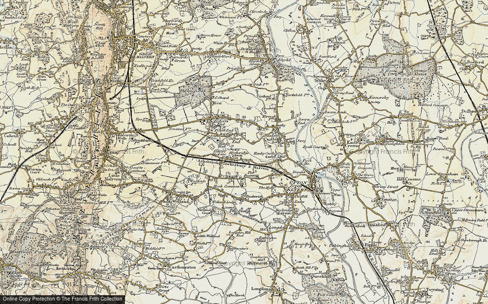 Old Map of Brotheridge Green, 1899-1901 in 1899-1901