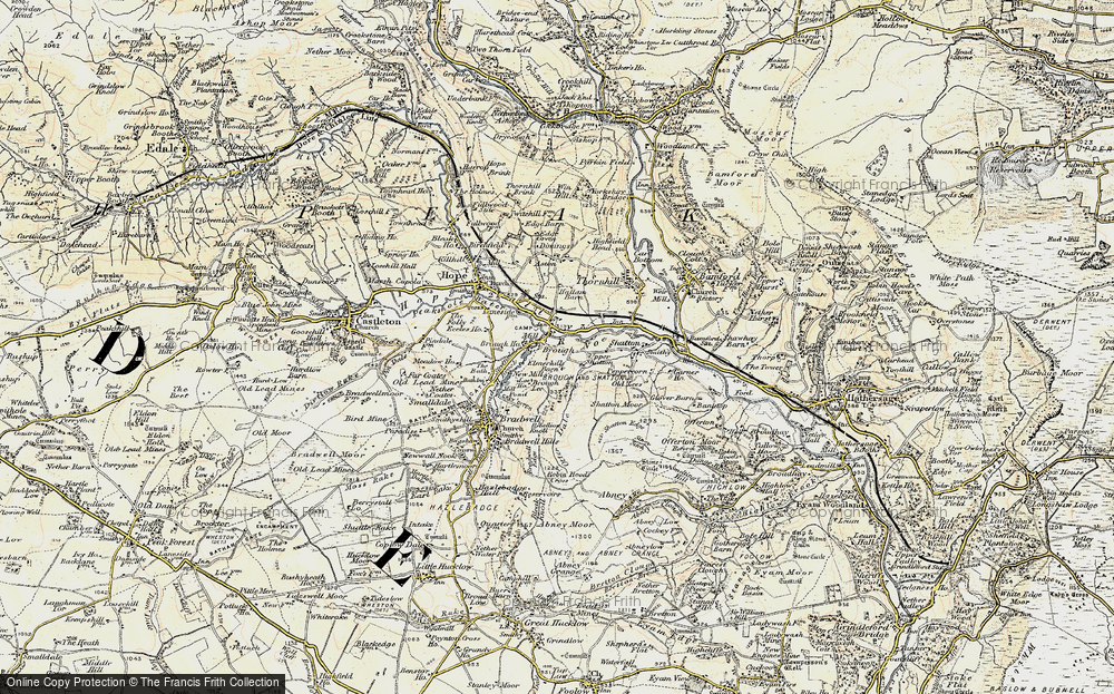 Old Map of Brough, 1902-1903 in 1902-1903