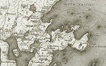 Old map of Boadie Geo in 1911-1912