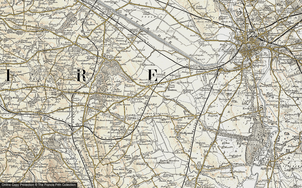 Old Map of Broughton, 1902-1903 in 1902-1903