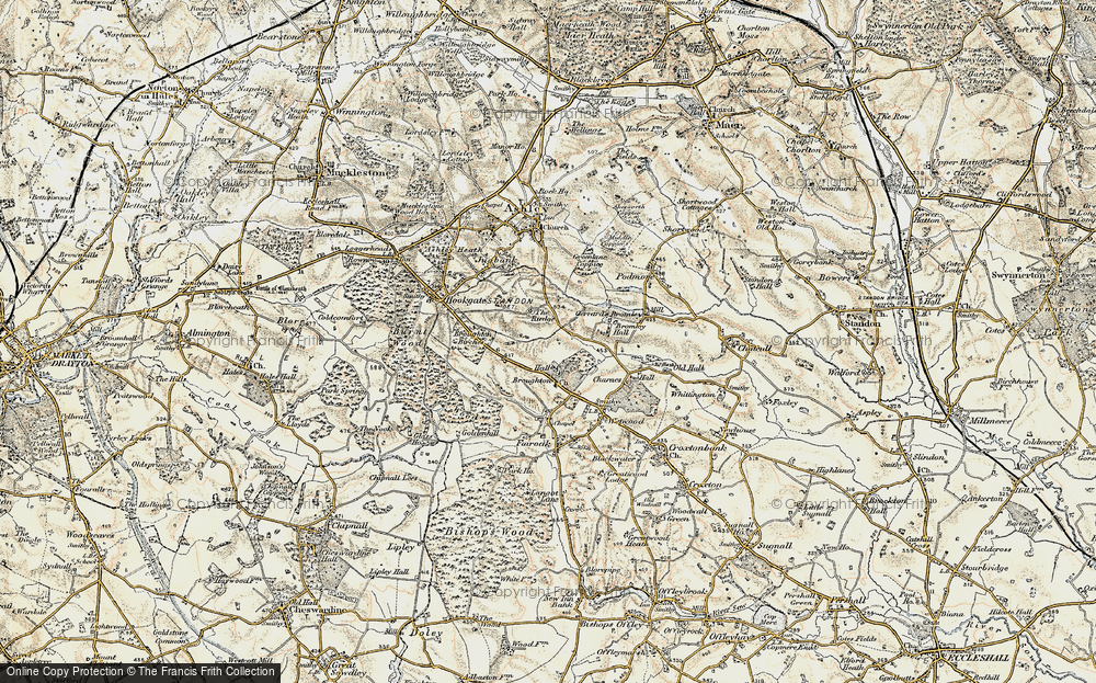 Old Map of Broughton, 1902 in 1902