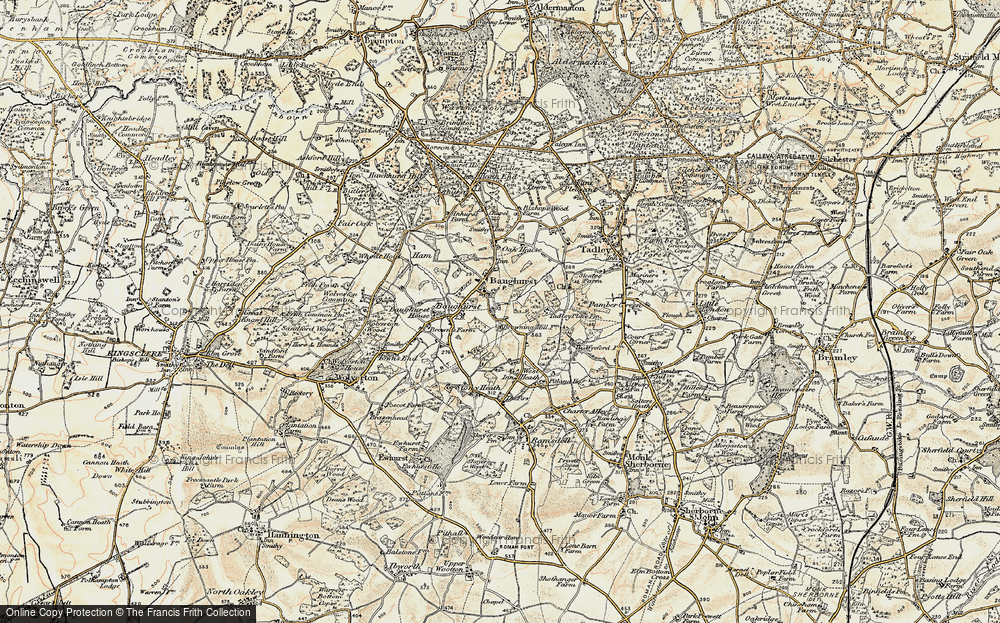 Old Map of Browninghill Green, 1897-1900 in 1897-1900
