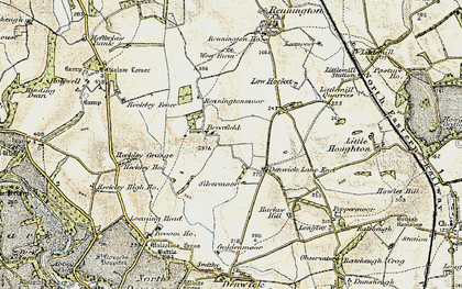 Old map of Broxfield in 1901-1903