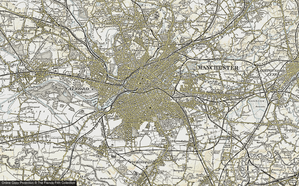 Old Map of Brunswick, 1903 in 1903