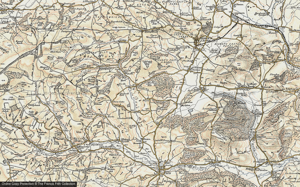 Old Map of Bryn, 1901-1903 in 1901-1903