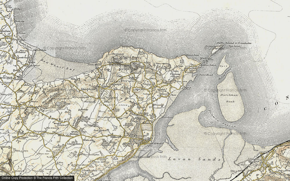 Old Map of Bryn Celyn, 1903-1910 in 1903-1910