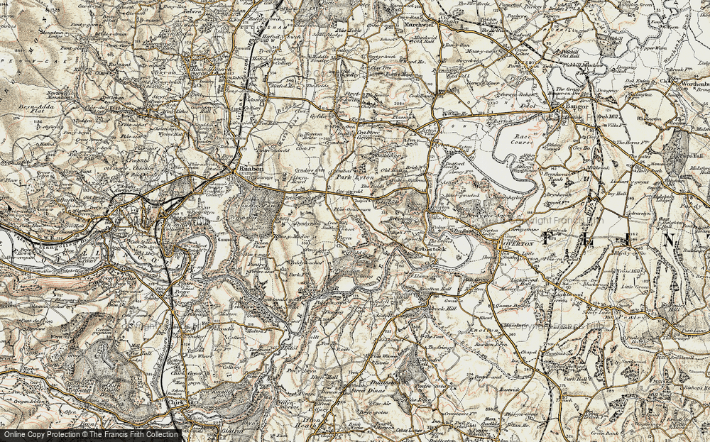 Old Map of Bryn Pen-y-lan, 1902 in 1902