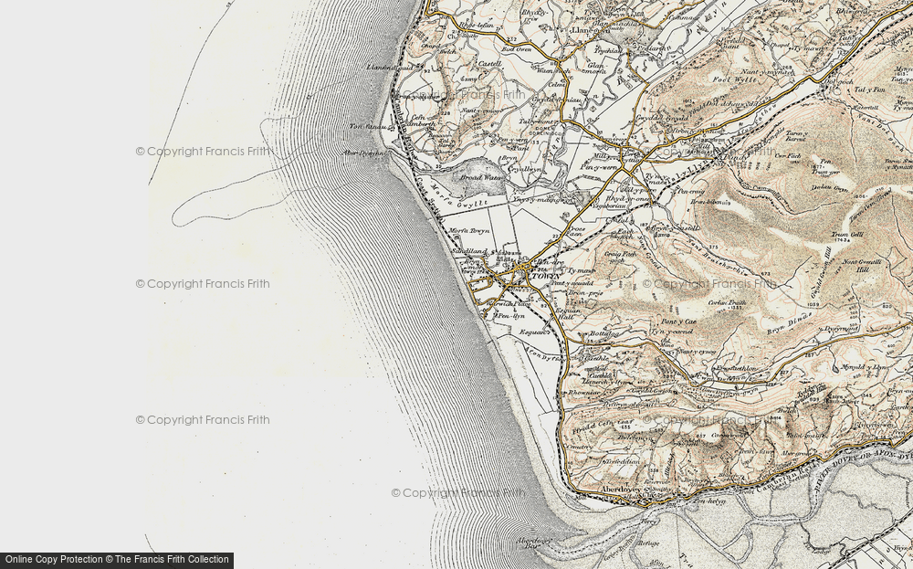 Old Map of Bryn-y-mor, 1902-1903 in 1902-1903