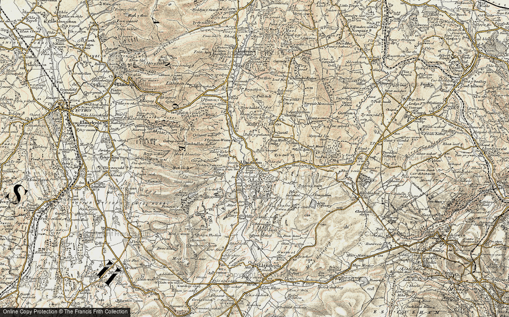 Old Map of Bryn-yr-ogof, 1902-1903 in 1902-1903