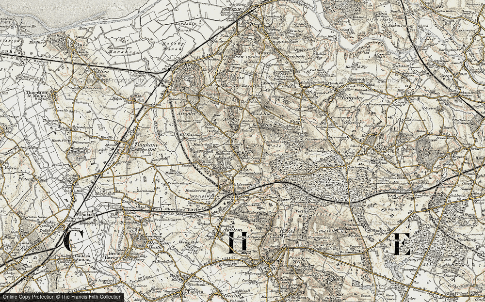 Old Map of Buckoak, 1902-1903 in 1902-1903