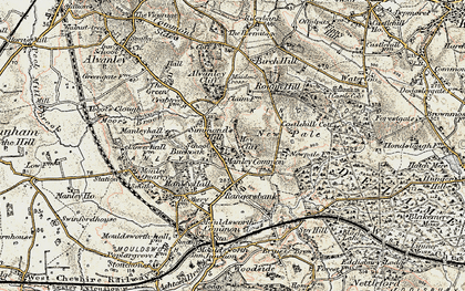 Old map of Buckoak in 1902-1903