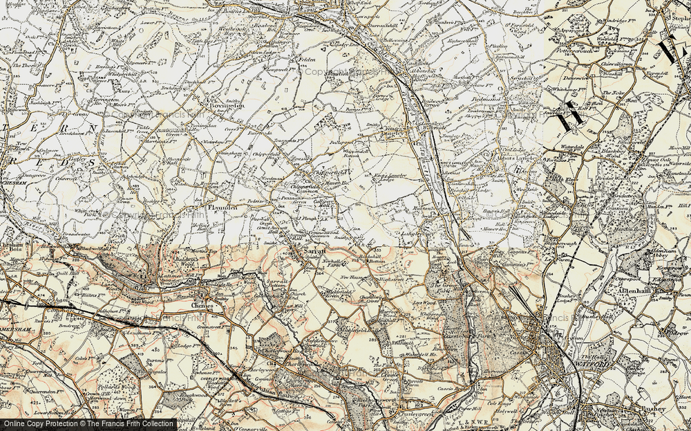 Old Map of Bucks Hill, 1897-1898 in 1897-1898