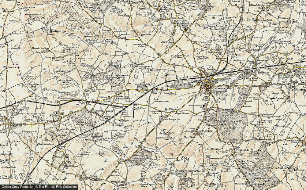 Old Map of Buckskin, 1897-1900 in 1897-1900