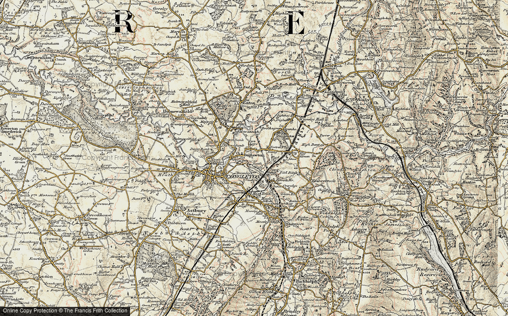 Old Map of Buglawton, 1902-1903 in 1902-1903