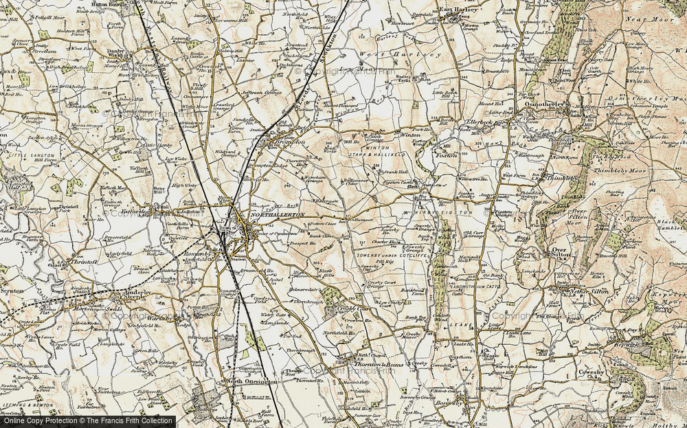 Old Map of Bullamoor, 1903-1904 in 1903-1904
