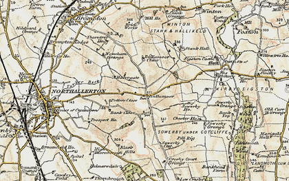 Old map of Bullamoor in 1903-1904