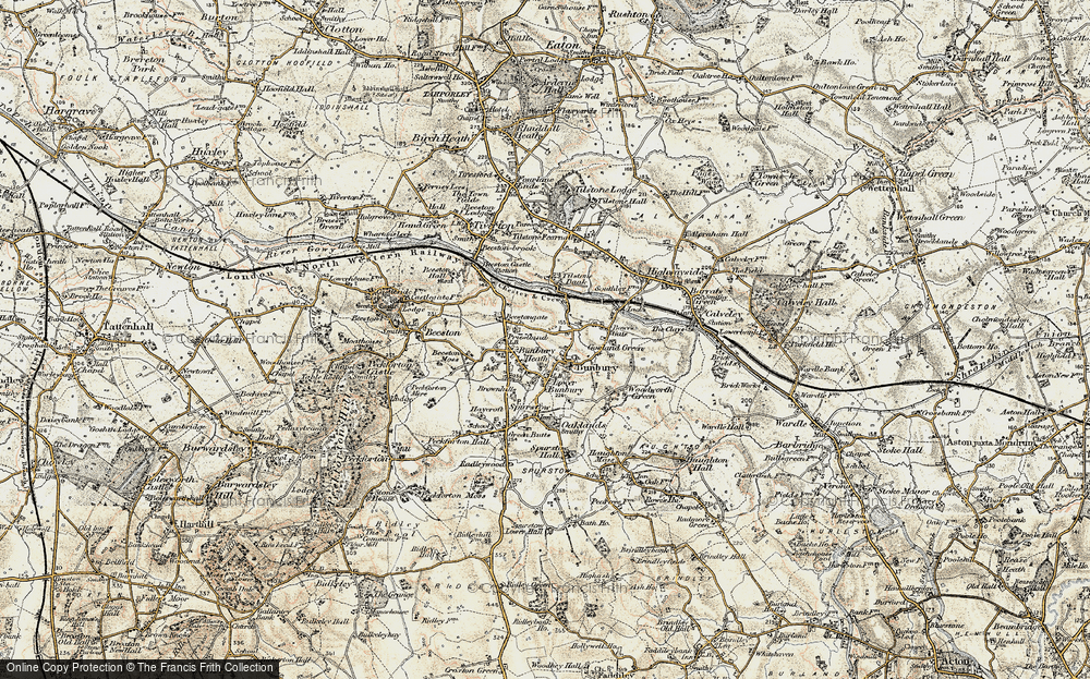 Old Map of Bunbury, 1902-1903 in 1902-1903