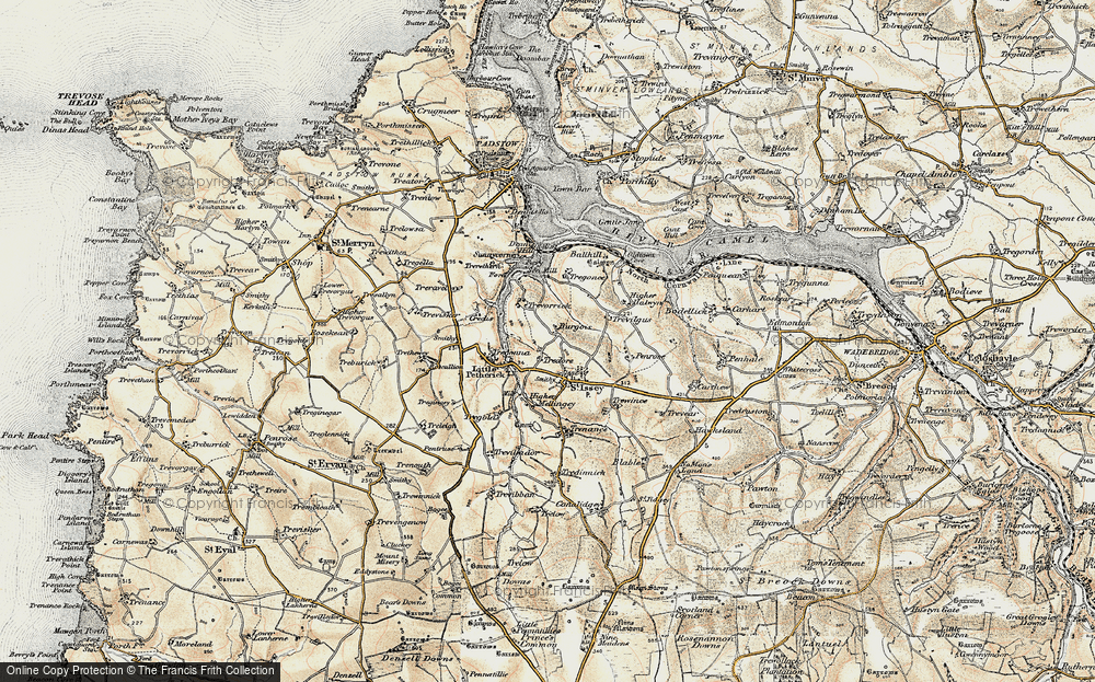 Old Map of Burgois, 1900 in 1900