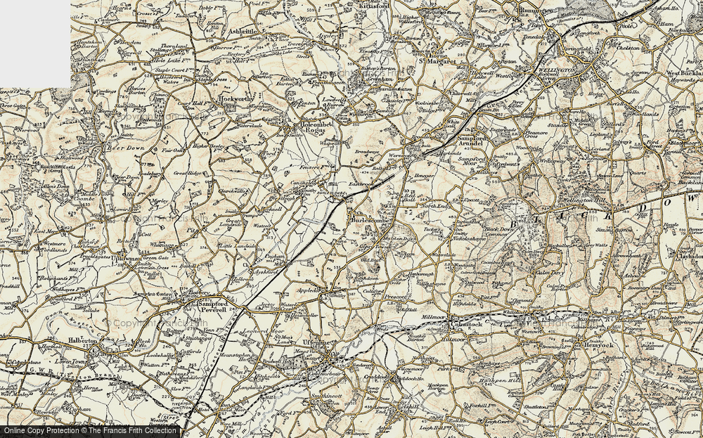 Burlescombe, 1898-1900