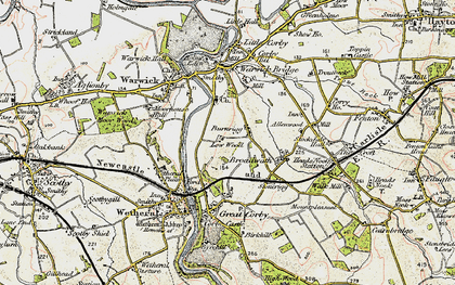 Old map of Burnrigg in 1901-1904