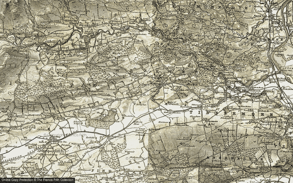 Old Map of Burnside, 1906-1908 in 1906-1908