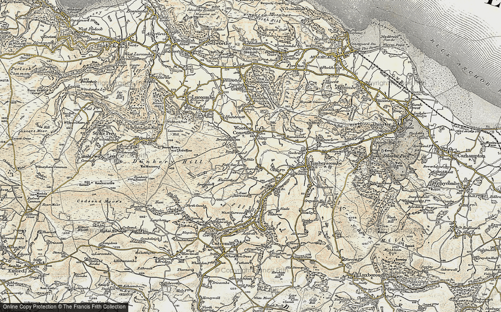 Old Map of Burrow, 1898-1900 in 1898-1900
