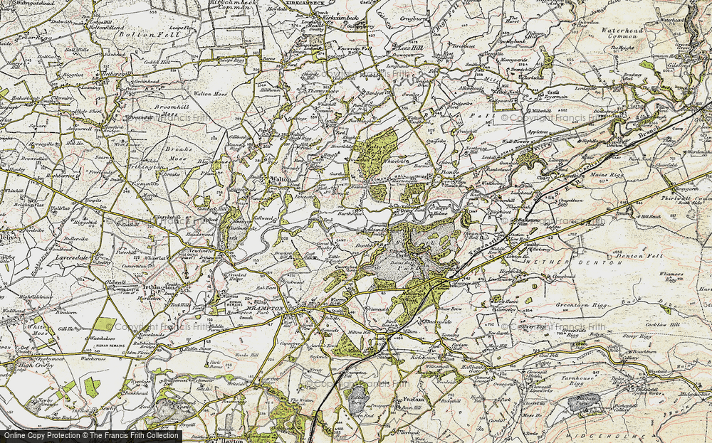 Old Map of Burtholme, 1901-1904 in 1901-1904