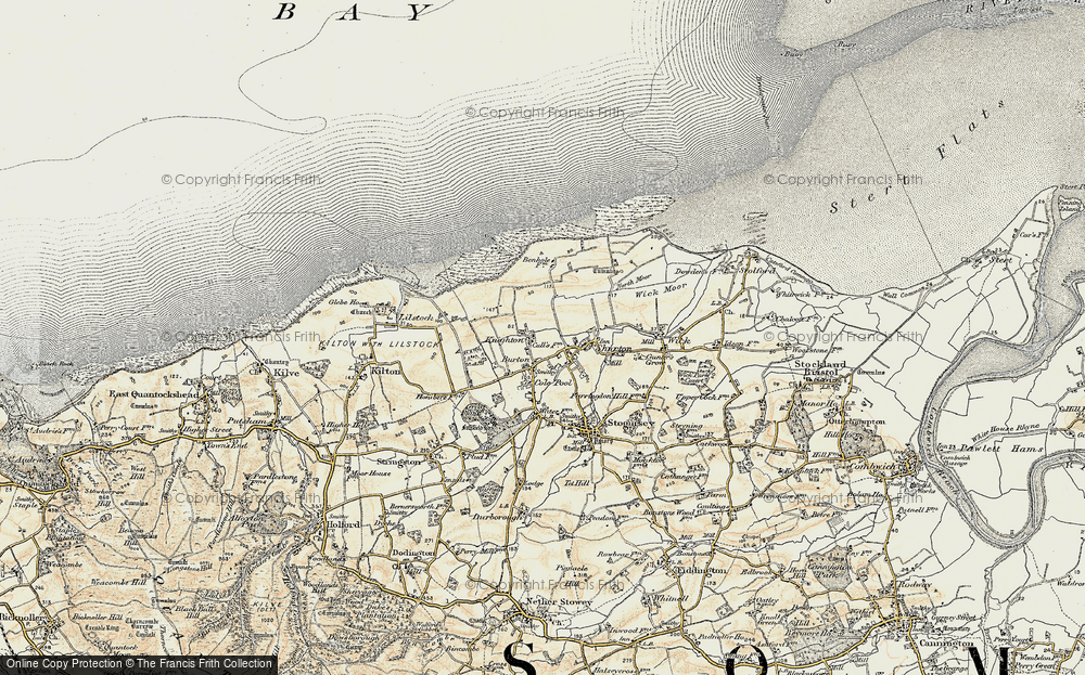 Old Map of Burton, 1898-1900 in 1898-1900