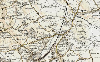 Old map of Croes Howell in 1902-1903