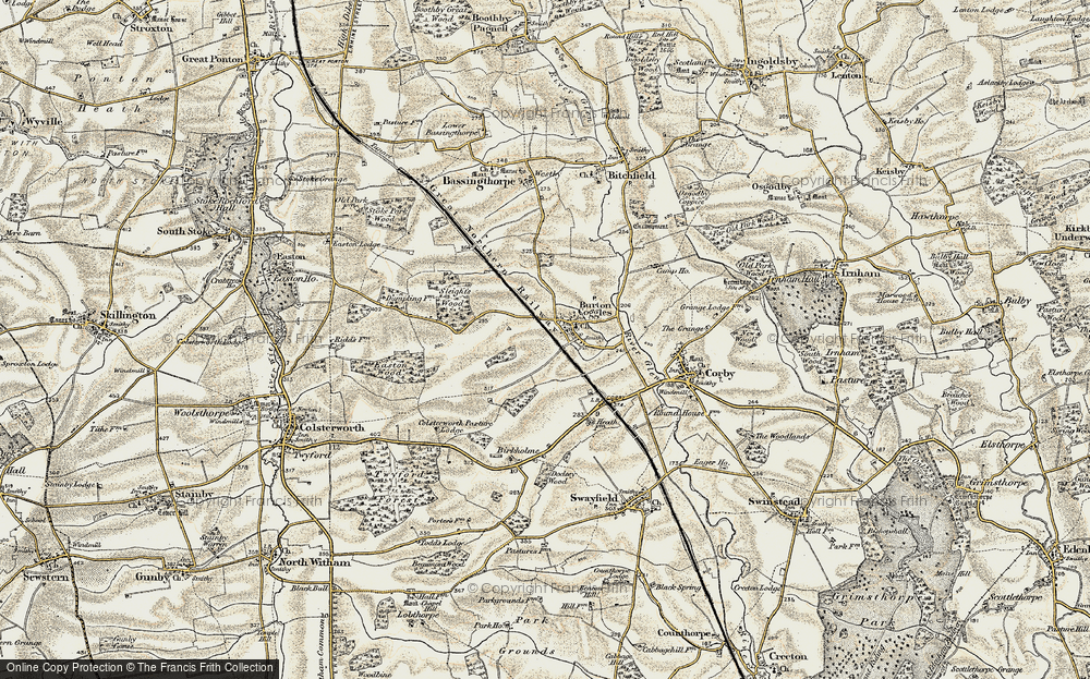 Burton-le-Coggles, 1901-1903