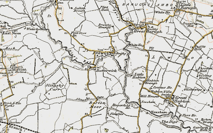 Old map of Barton Moor in 1903-1904