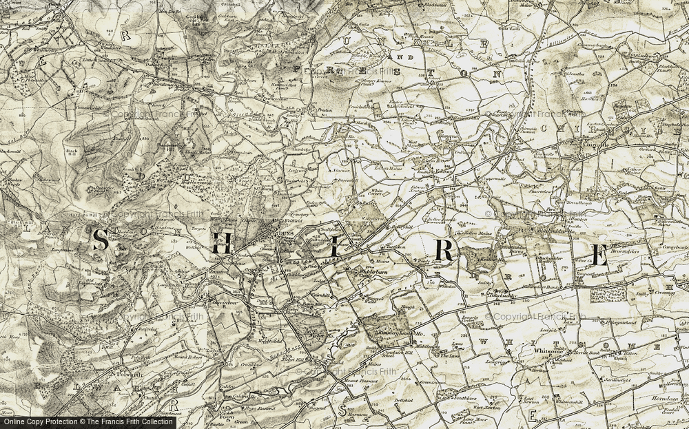 Old Map of Buxley, 1901-1904 in 1901-1904