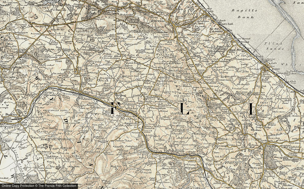 Old Map of Bwlch, 1902-1903 in 1902-1903