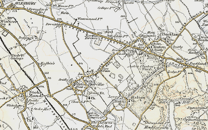 Old map of Bye Green in 1898