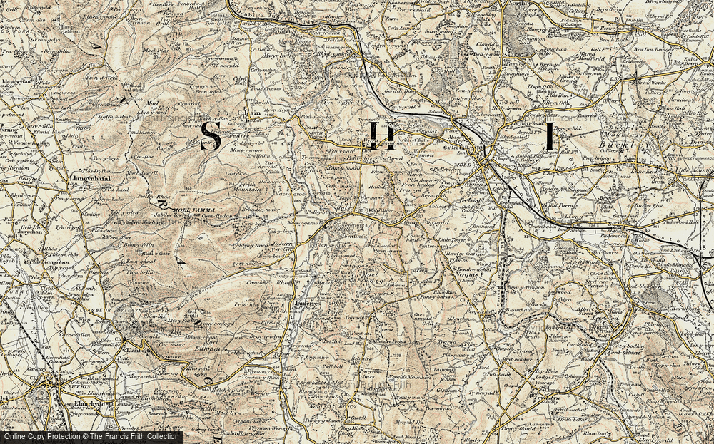 Old Map of Cadole, 1902-1903 in 1902-1903